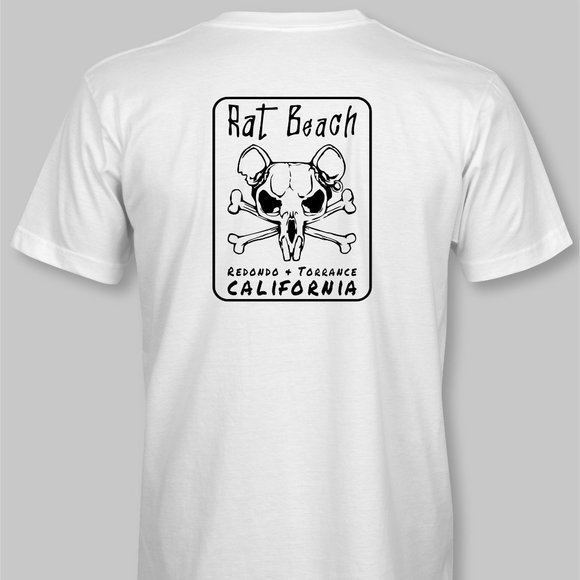 Rat Beach T-Shirt redondo torrance surf surfing california surfboard hermosa - Picture 6 of 11